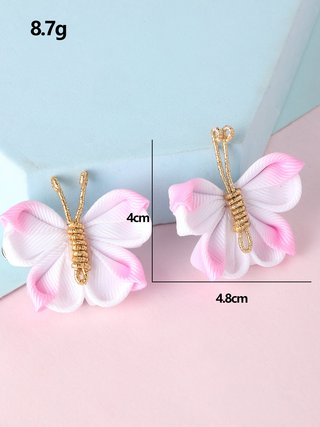 Set of 2 - Butterfly Hair Clips