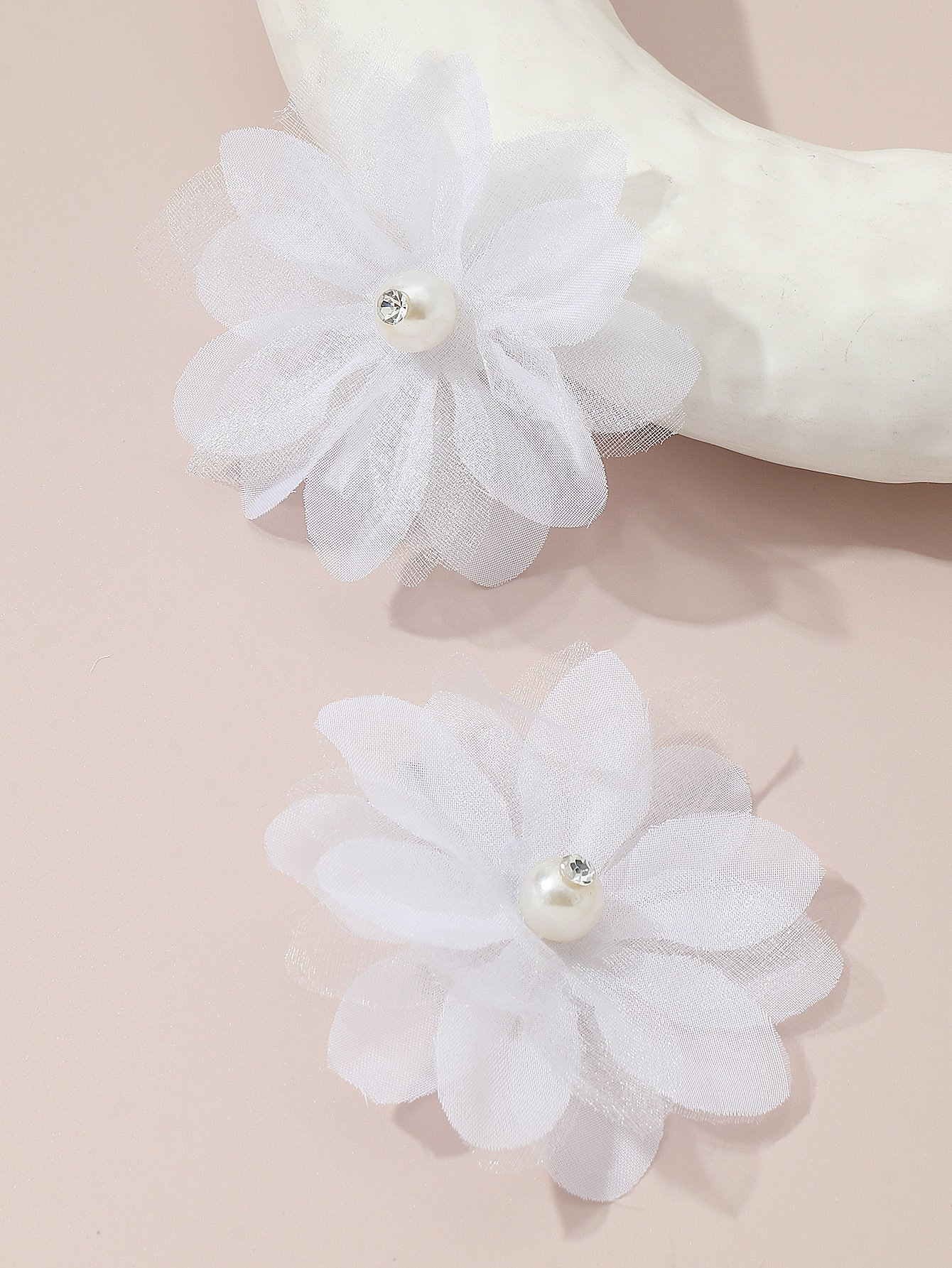 Set of 2 - Flower Hair Clips