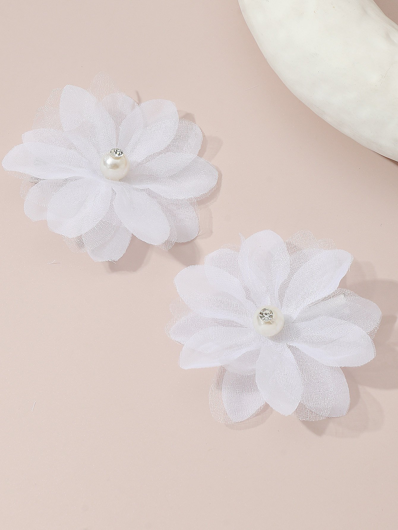 Set of 2 - Flower Hair Clips