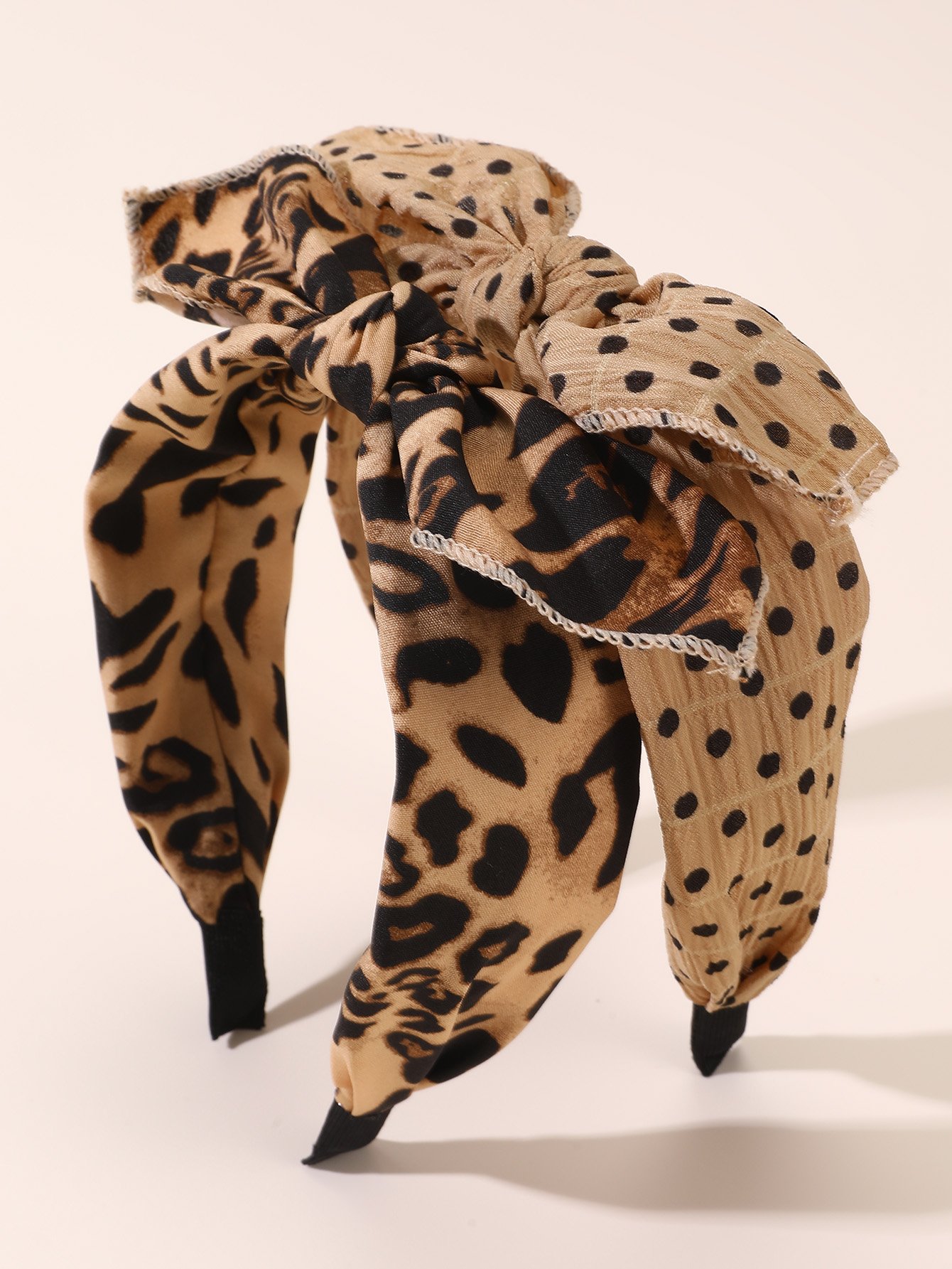 Set of 2 - Leopard Print Headband