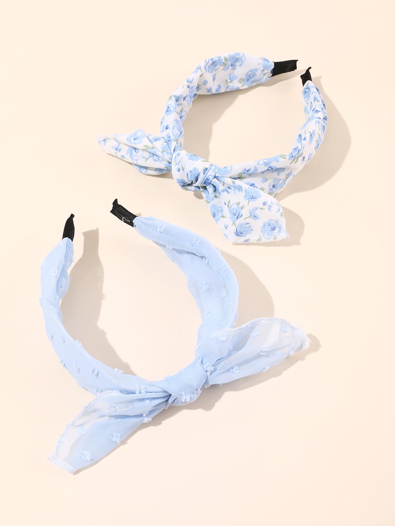 Set of 2 - Floral Print Headband