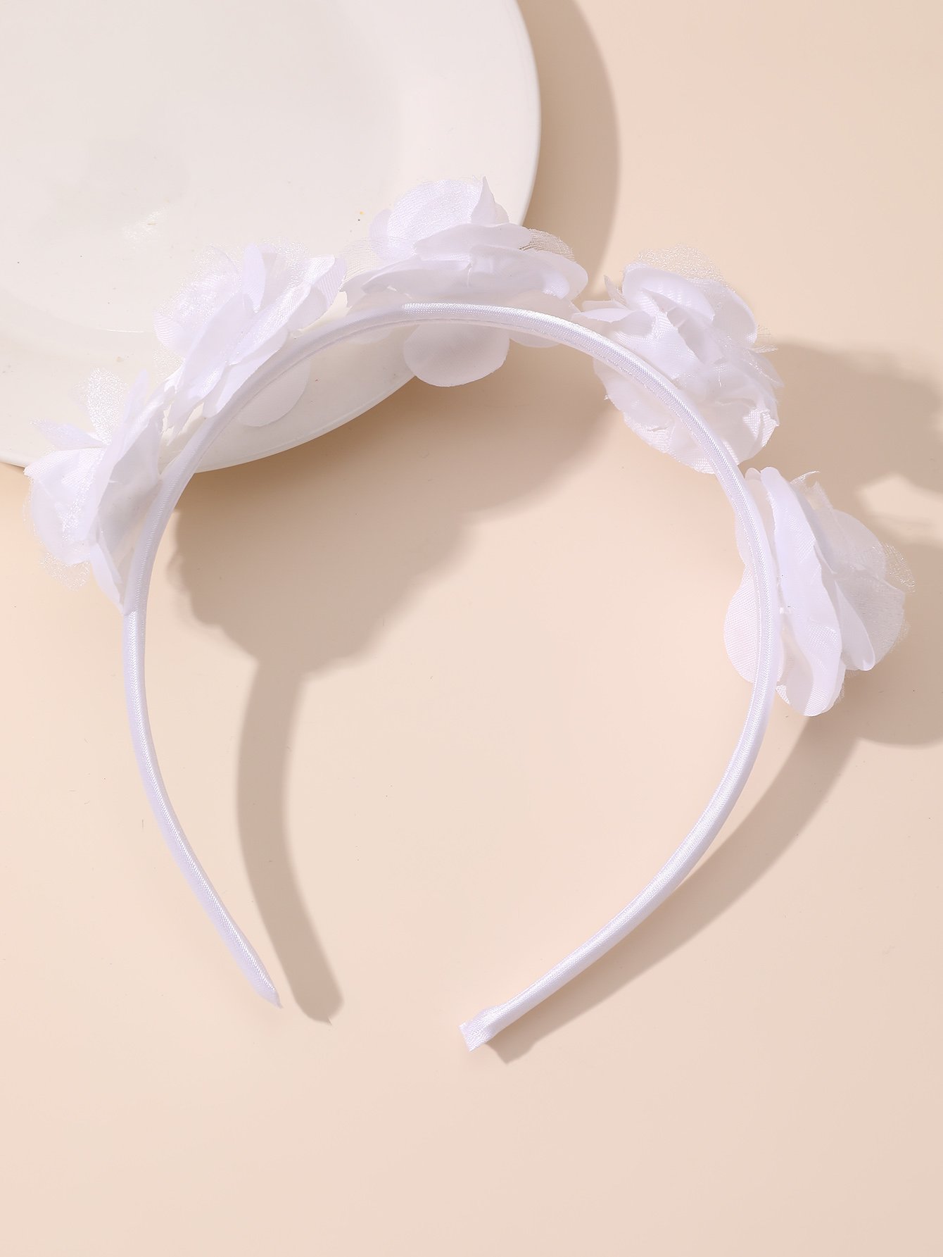 Solid Flower Headband