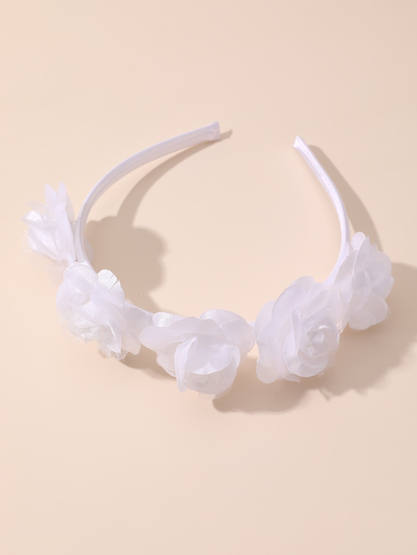 Solid Flower Headband