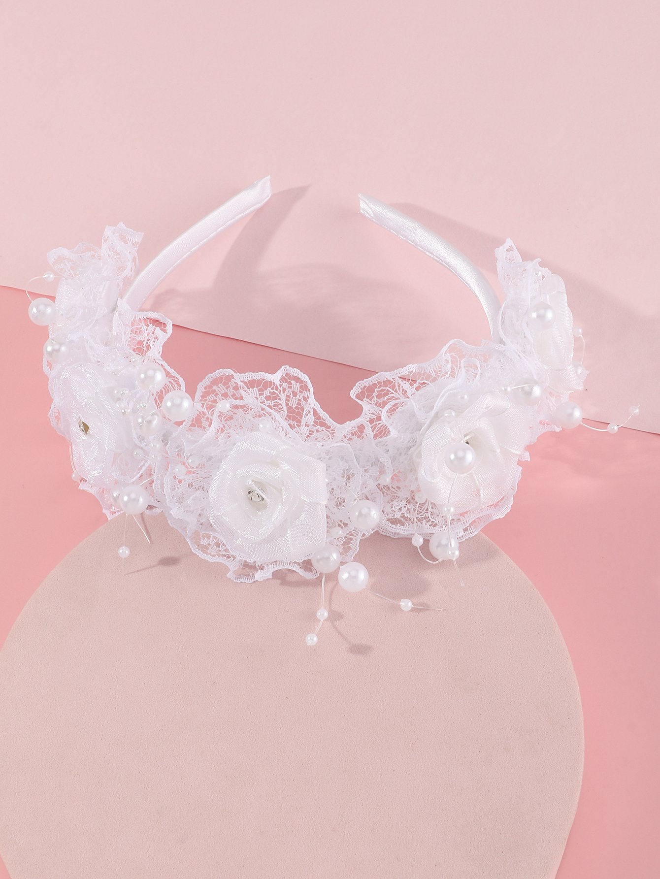 Lace Flower Headband