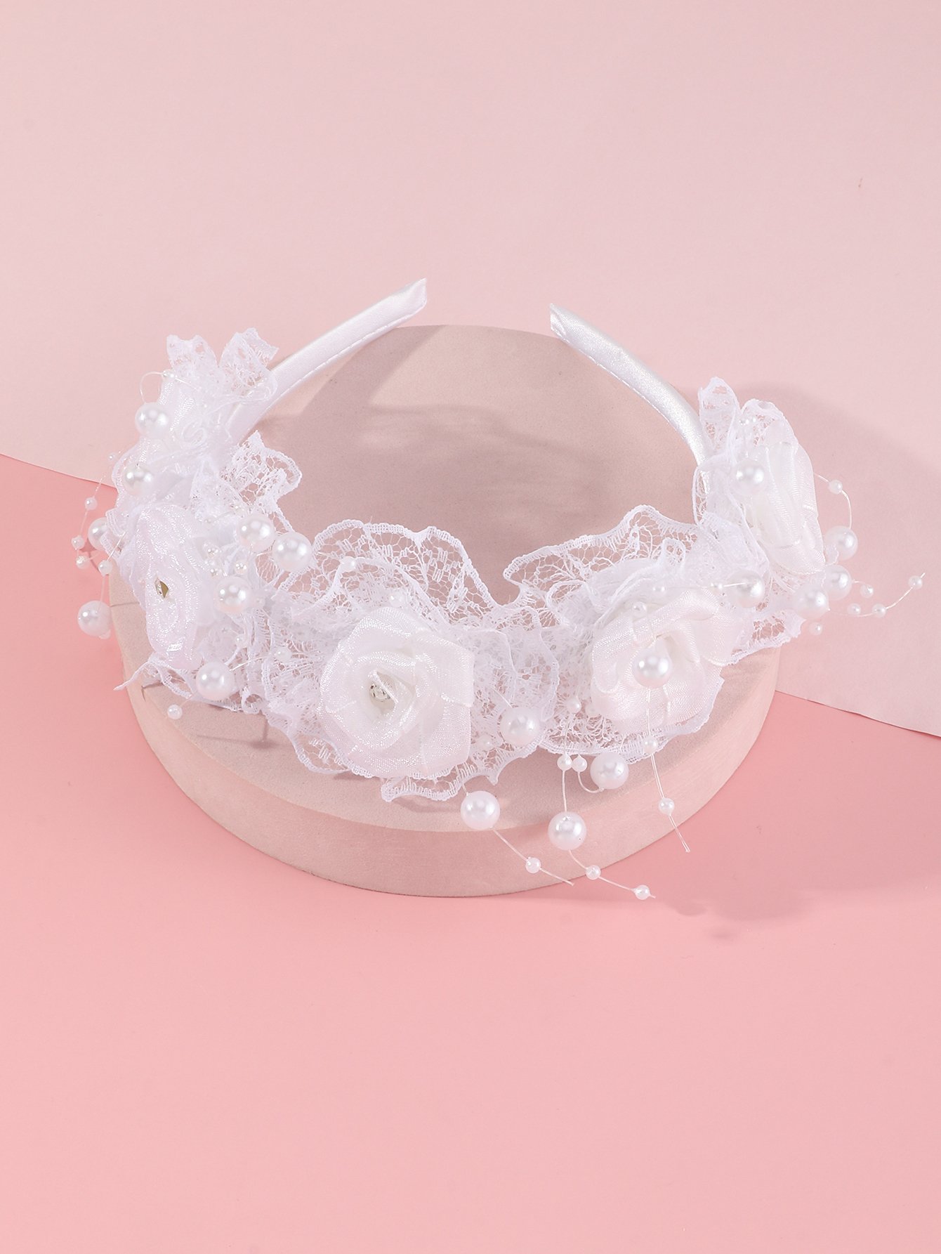 Lace Flower Headband