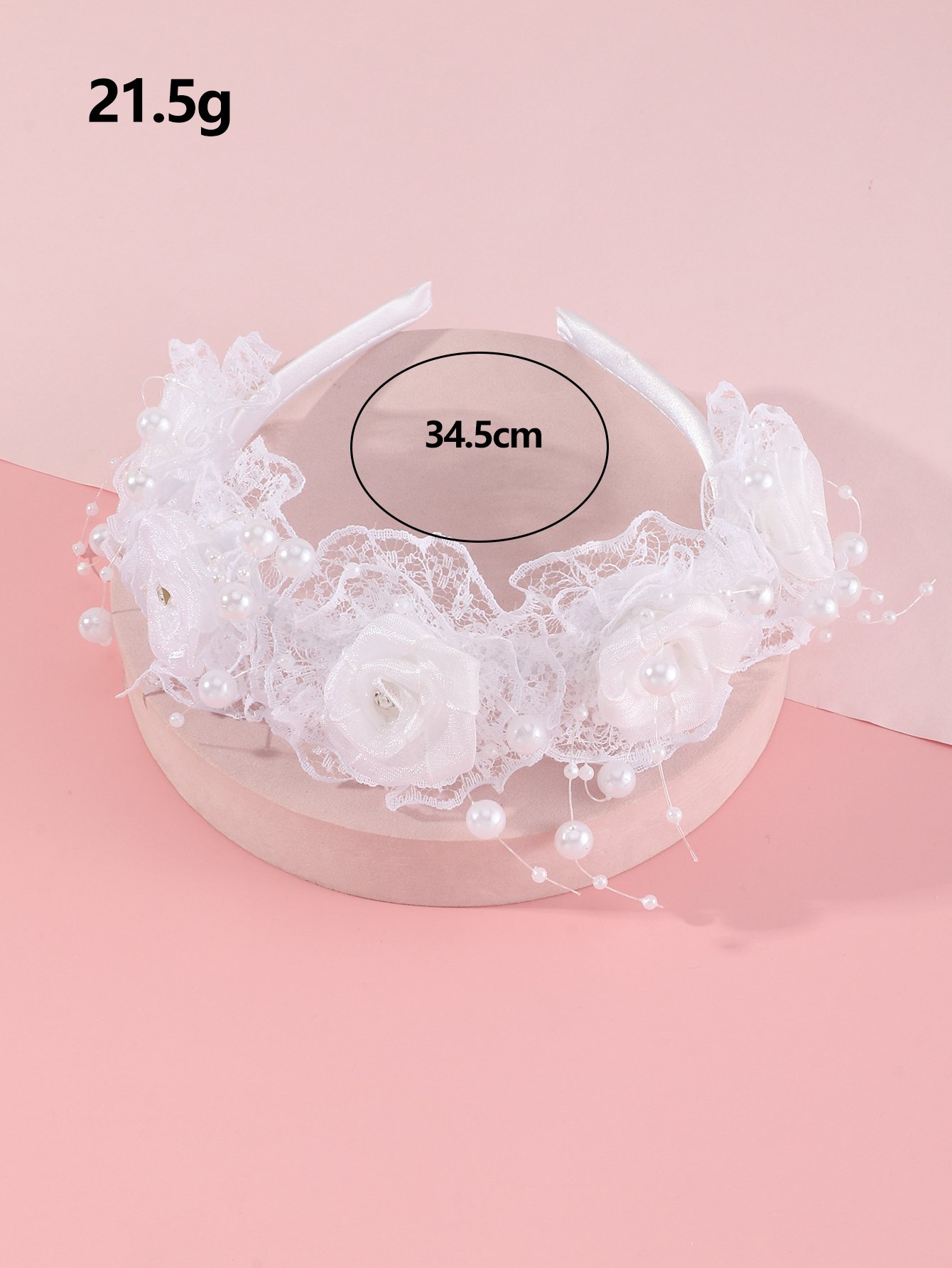 Lace Flower Headband