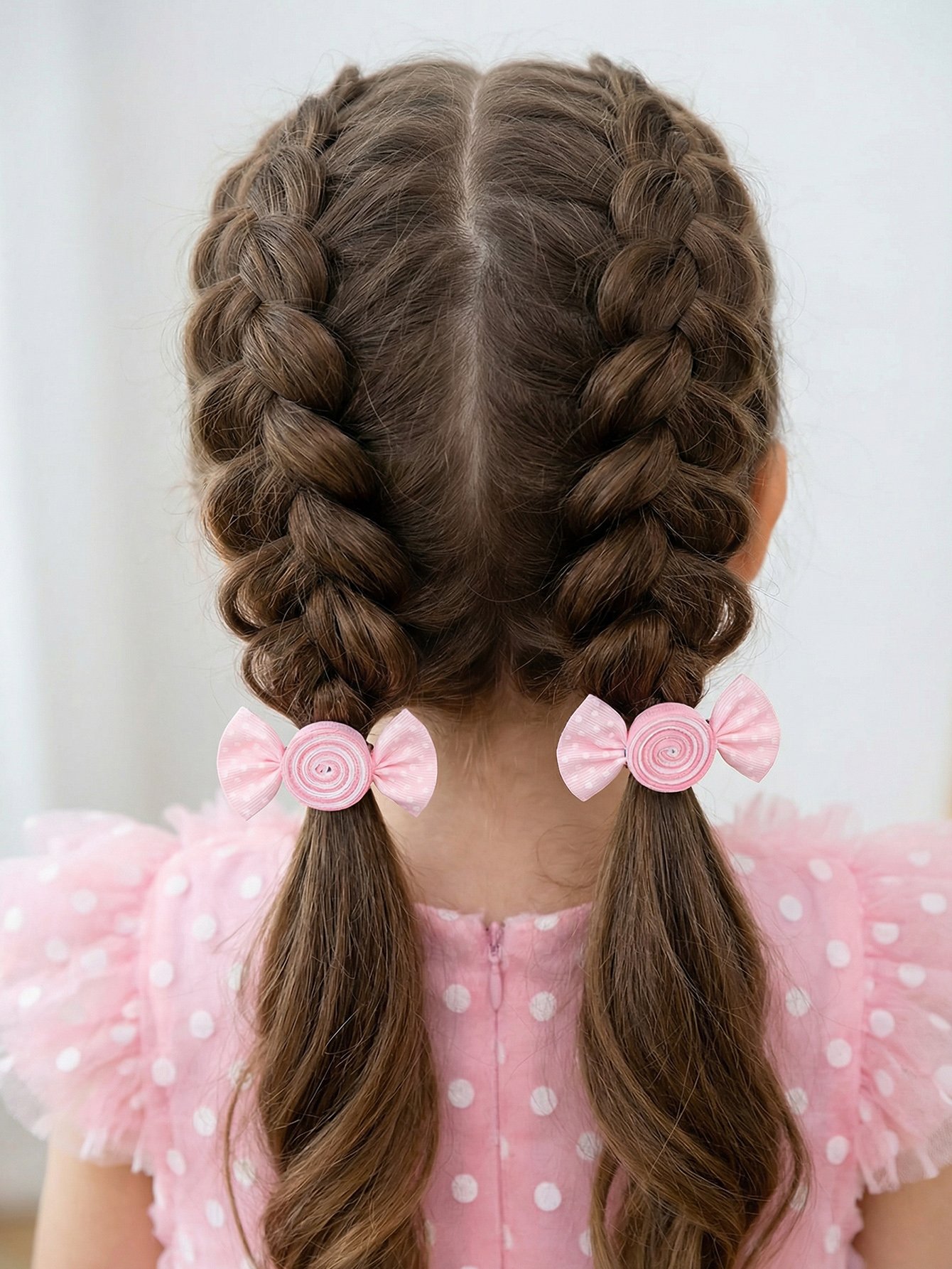 Set of 2 - Candy Style Hair Clips