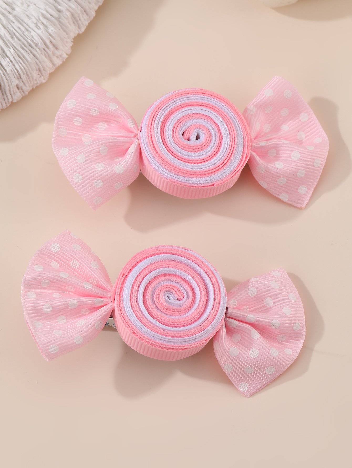 Set of 2 - Candy Style Hair Clips