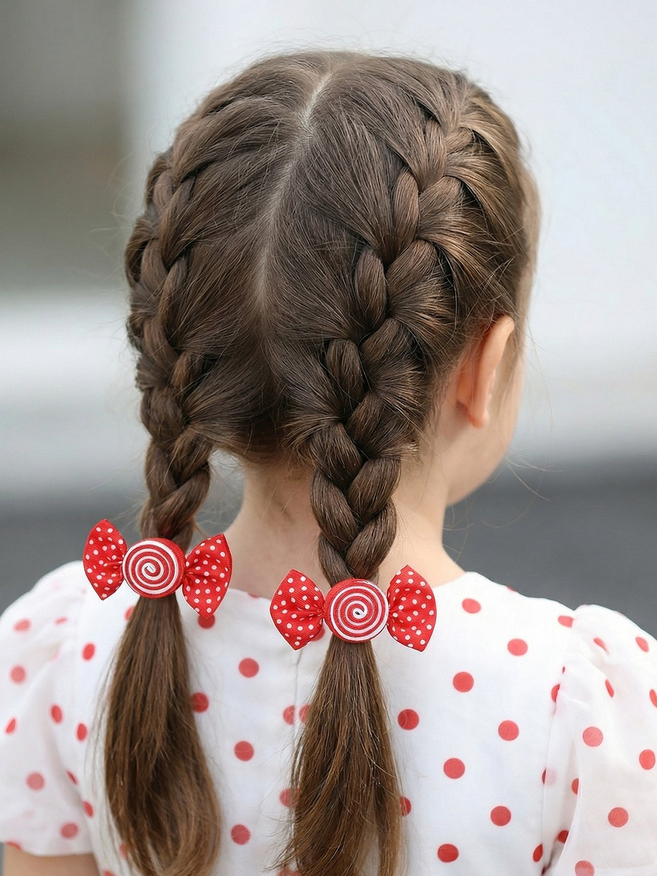 Set of 2 - Candy Style Hair Clips