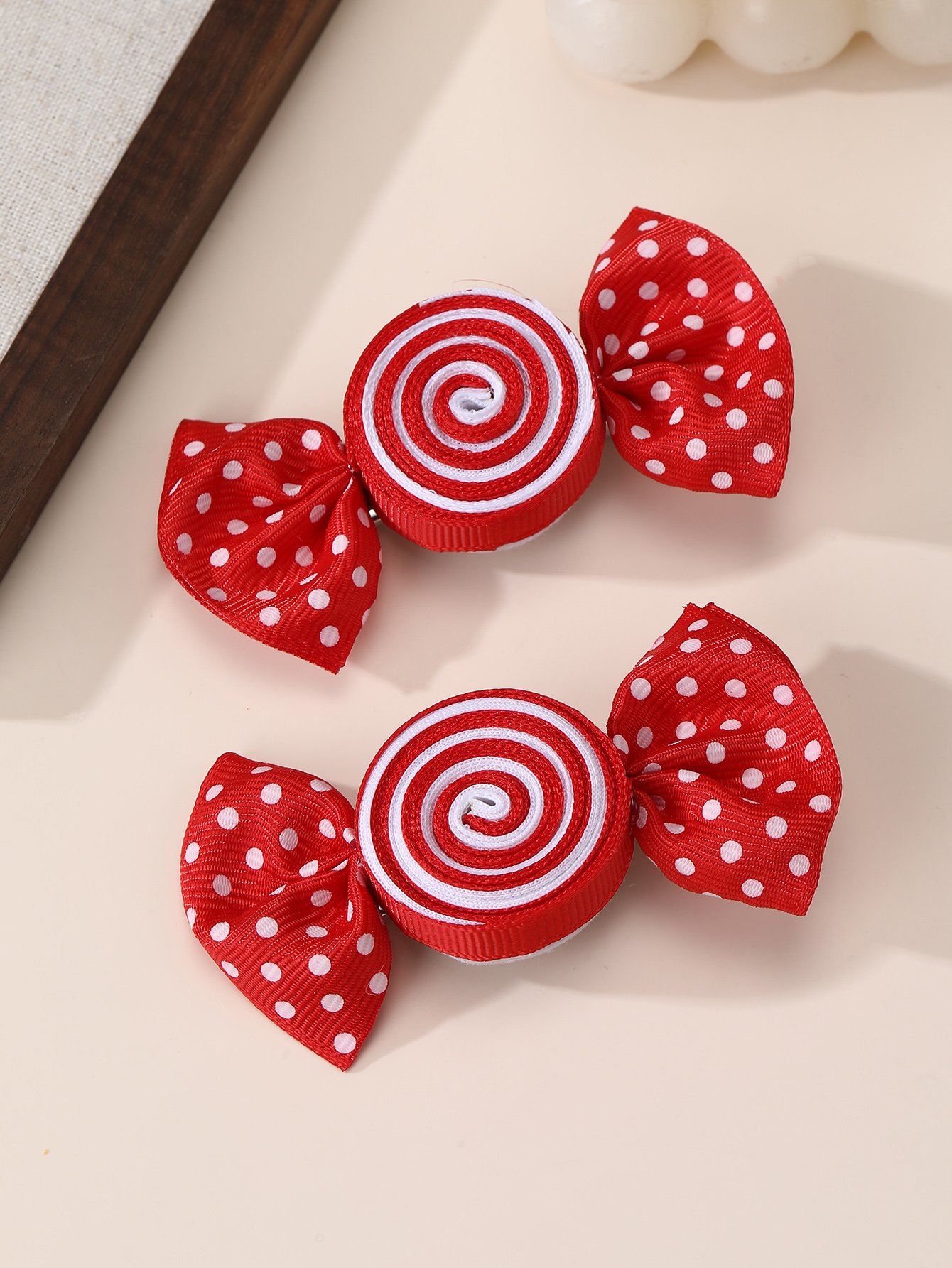 Set of 2 - Candy Style Hair Clips