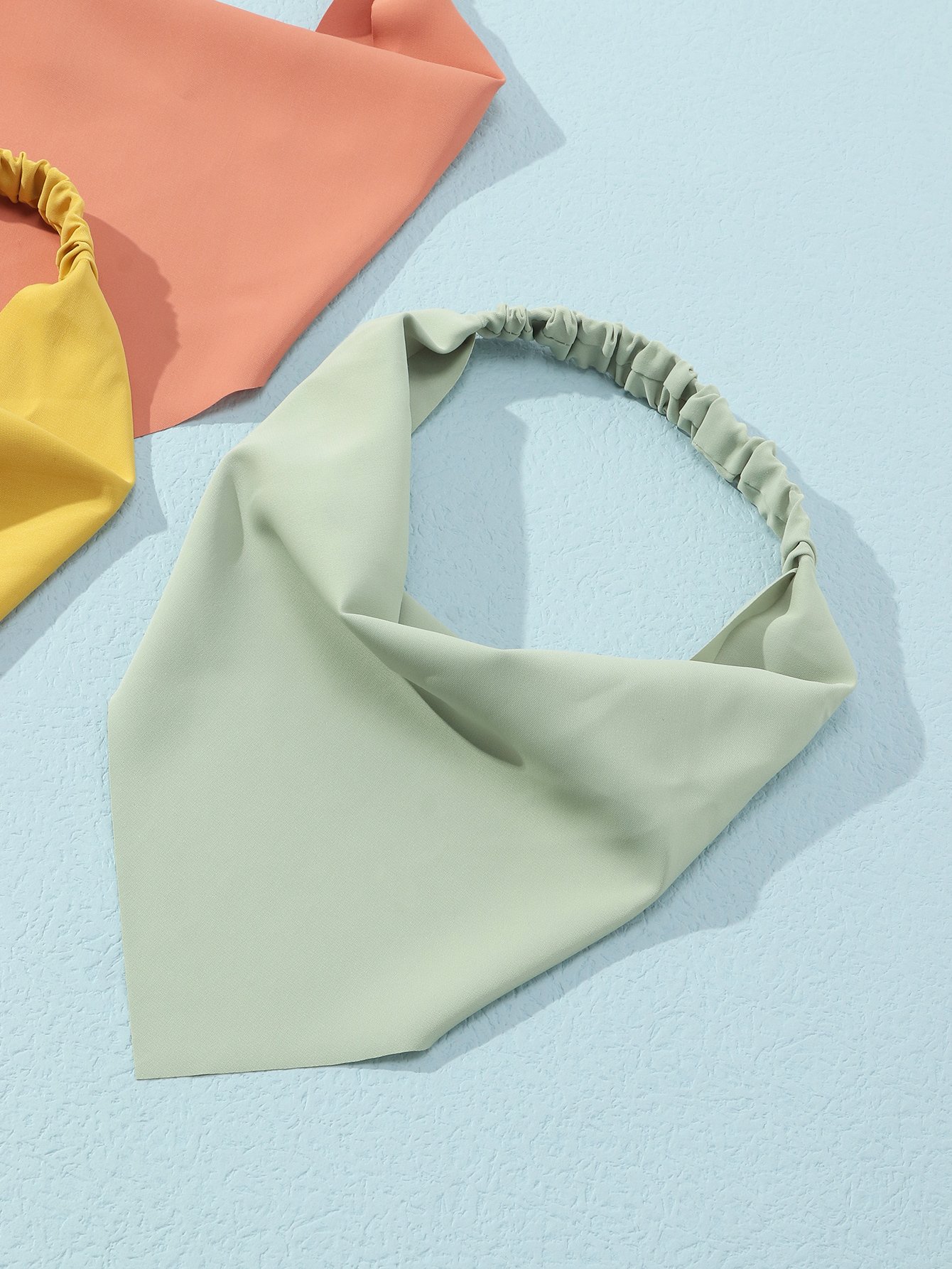 Set of 5 - Solid Triangle Headband