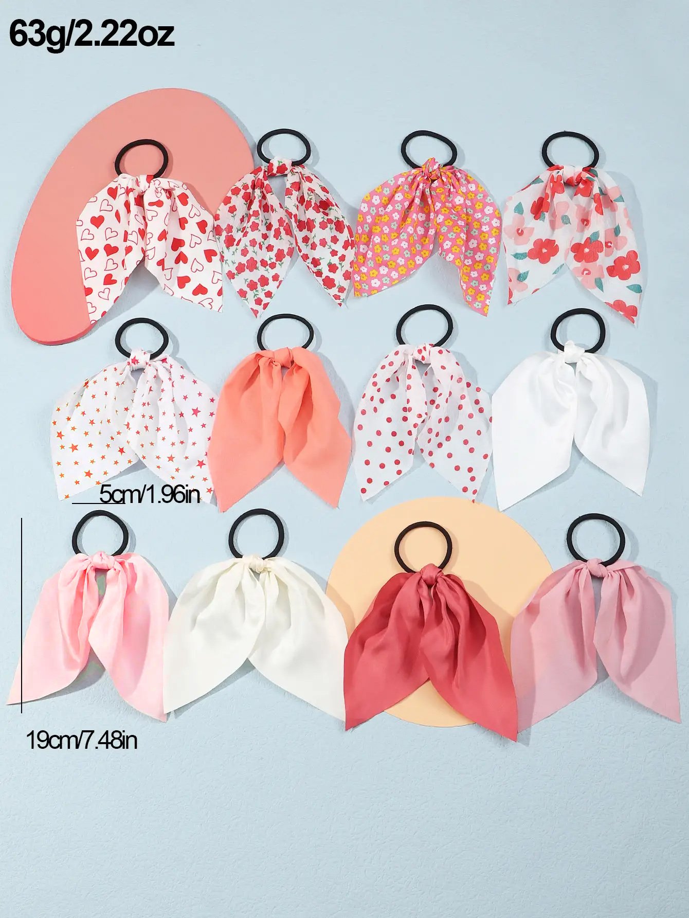 Set of 10 - Fashion Hair Ties