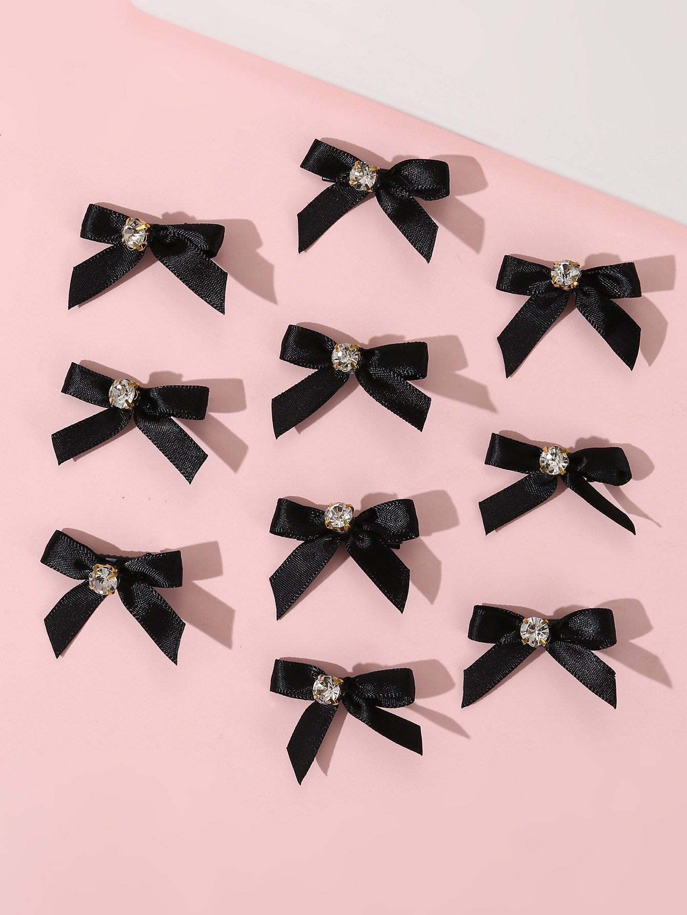Set of 10 - Bow Hair Cips