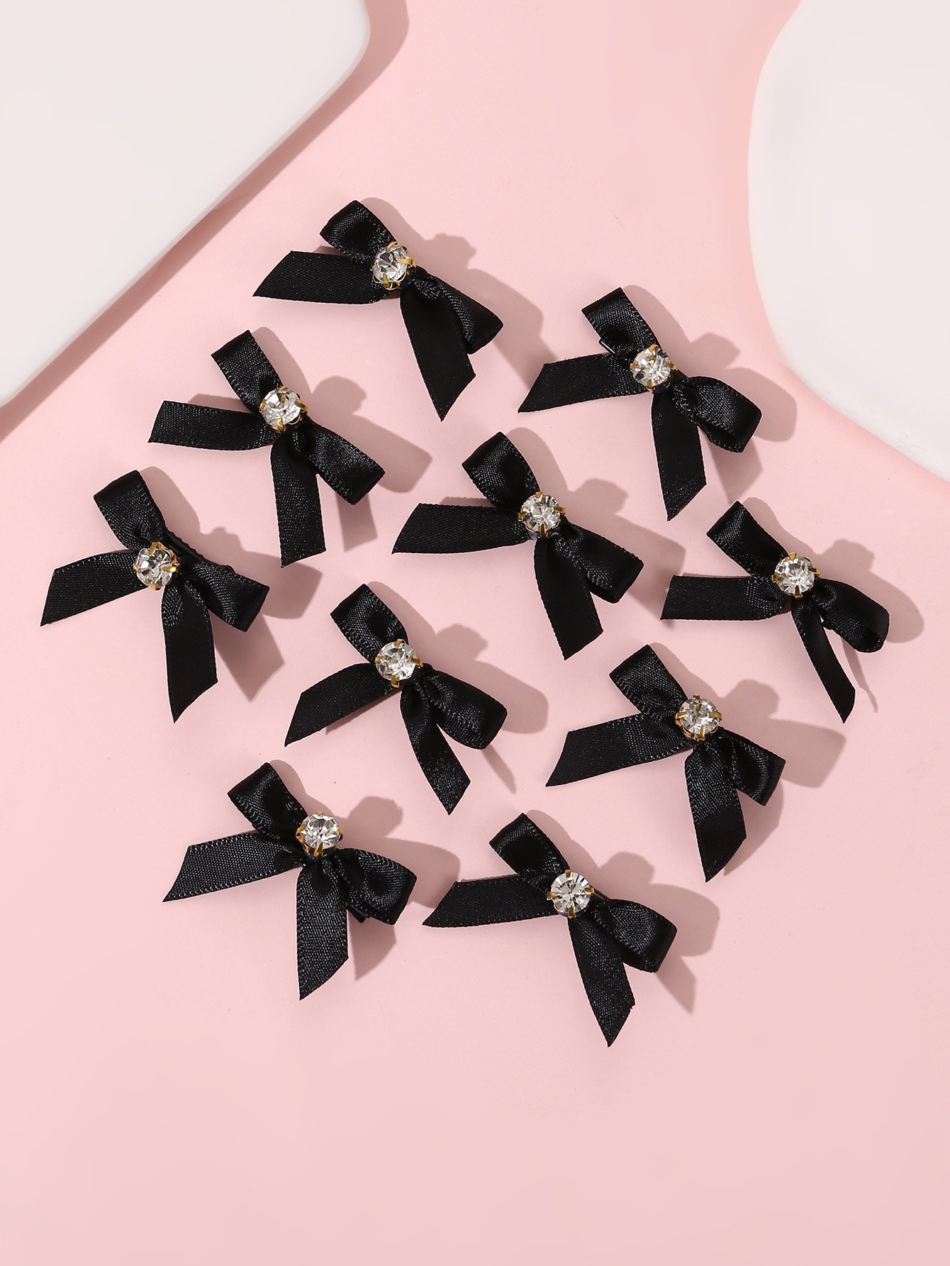Set of 10 - Bow Hair Cips