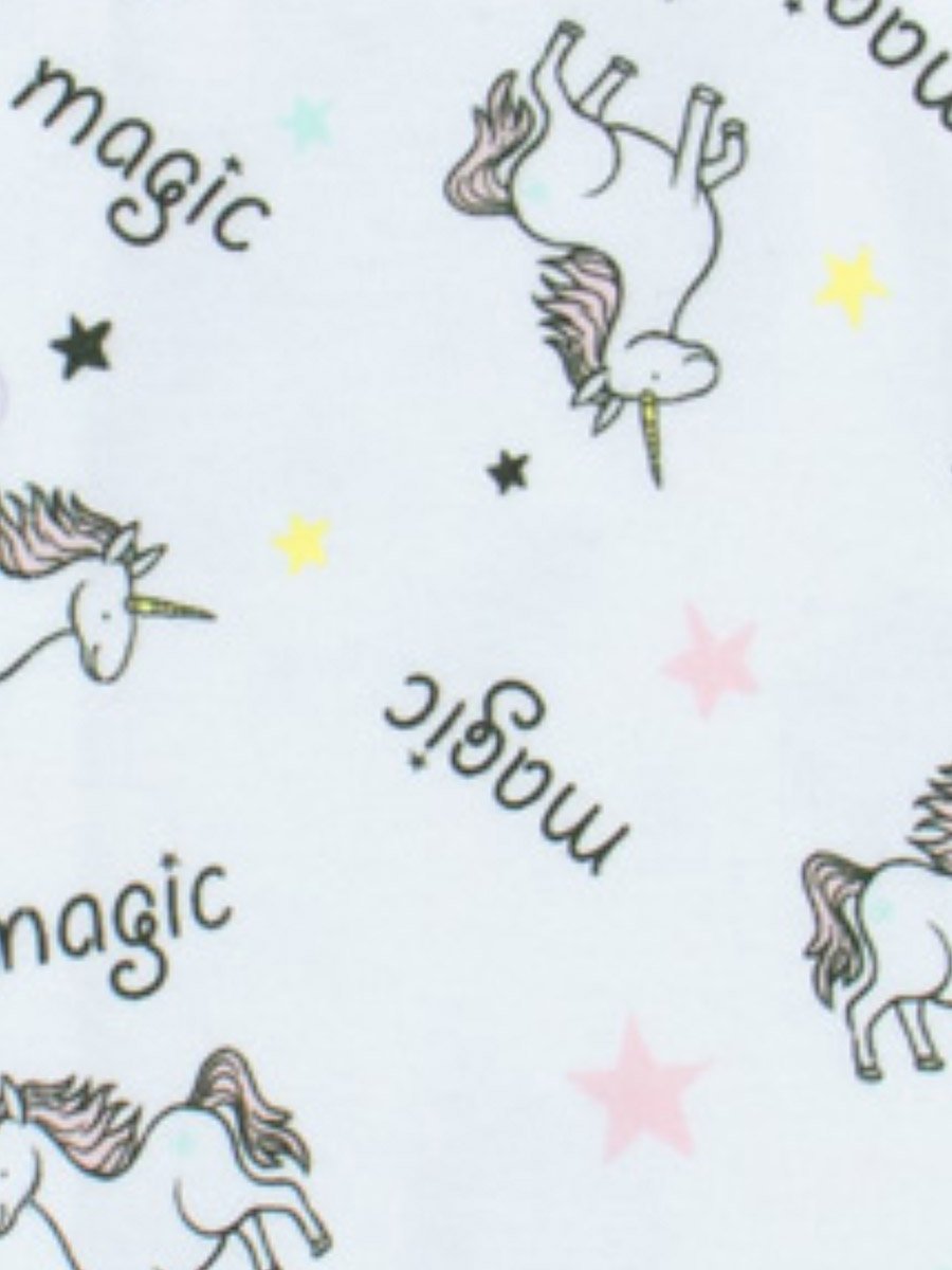 Baby Pack of 2 - Soft Cotton Footed Sleepsuits