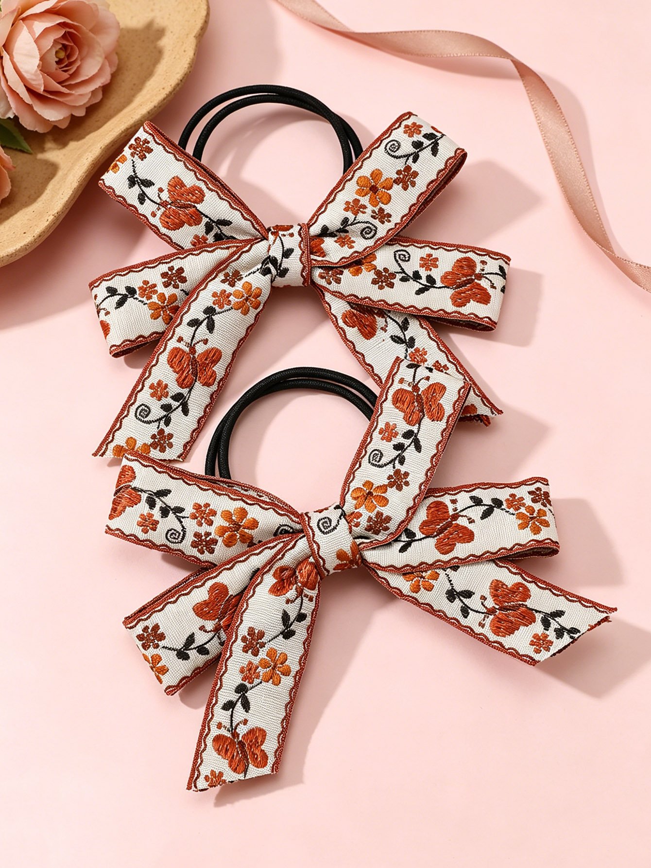 Set of 2 - Bowknot Hair Ties