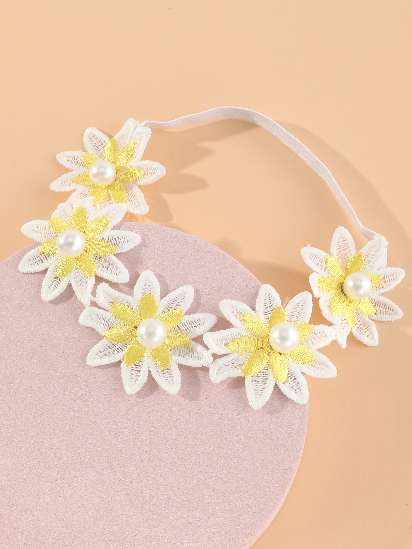 Flower Elastic Headband