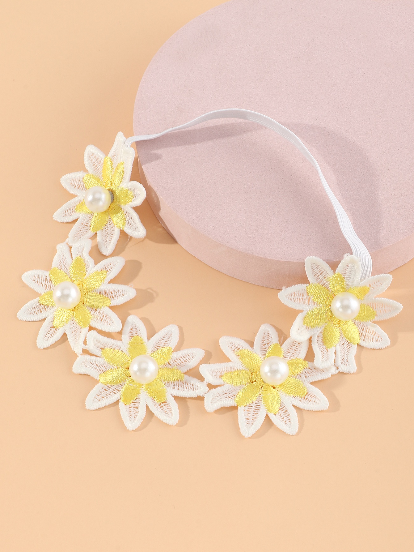 Flower Elastic Headband