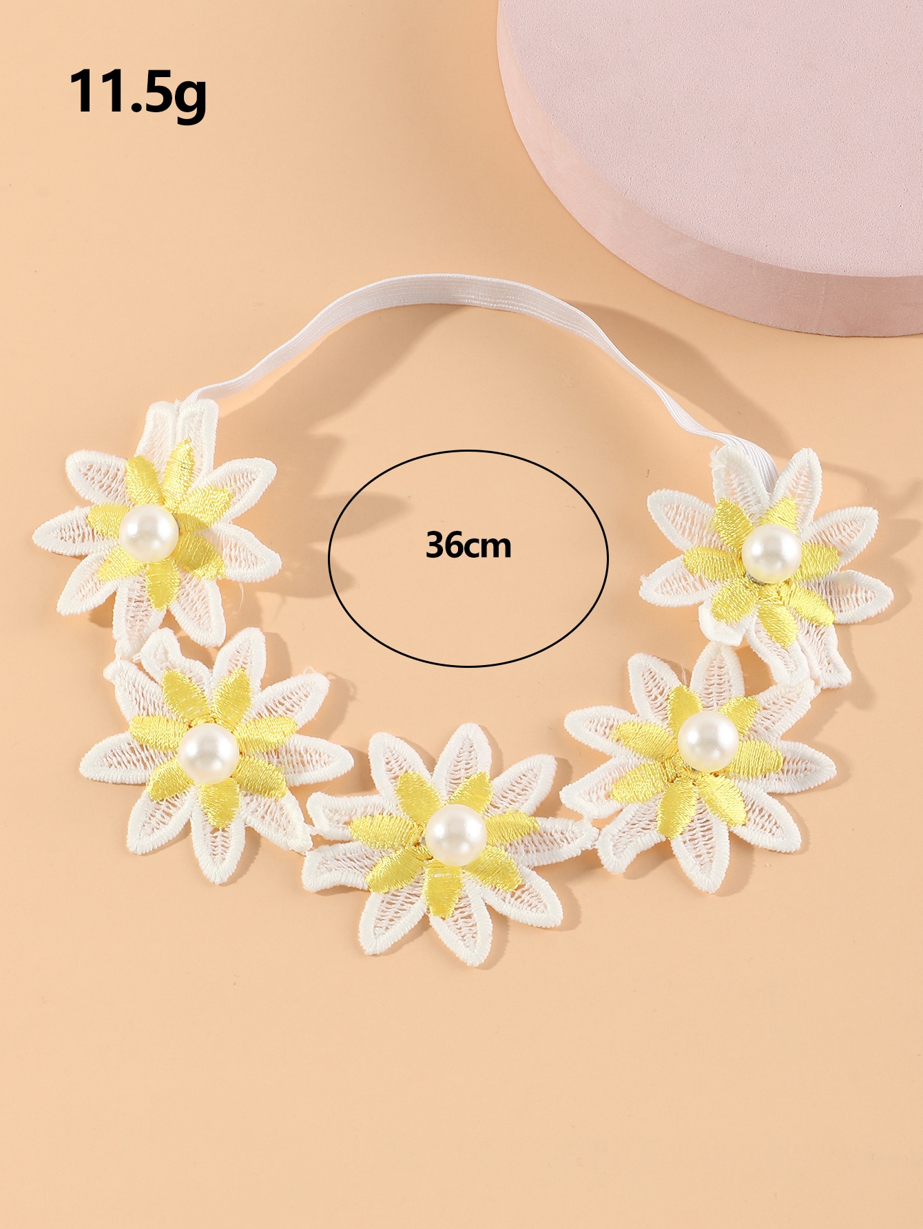Flower Elastic Headband