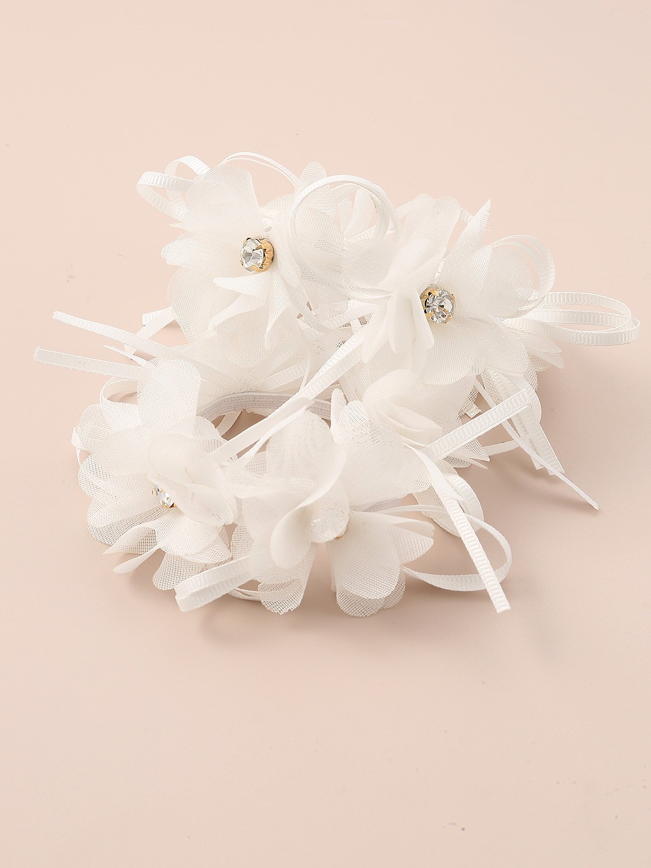 Flower Hair Ties