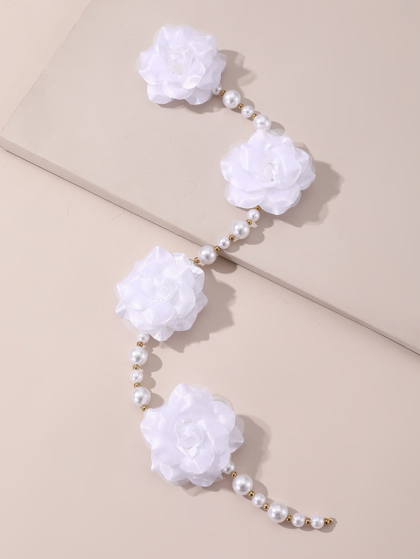 Flower Drop Hair Clip