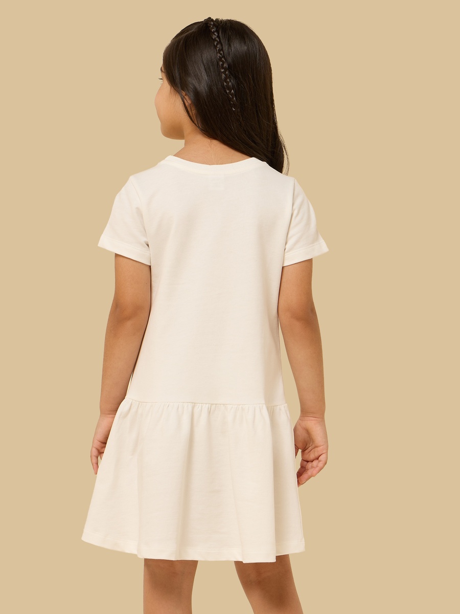 My Melody Print Drop Waist Dress