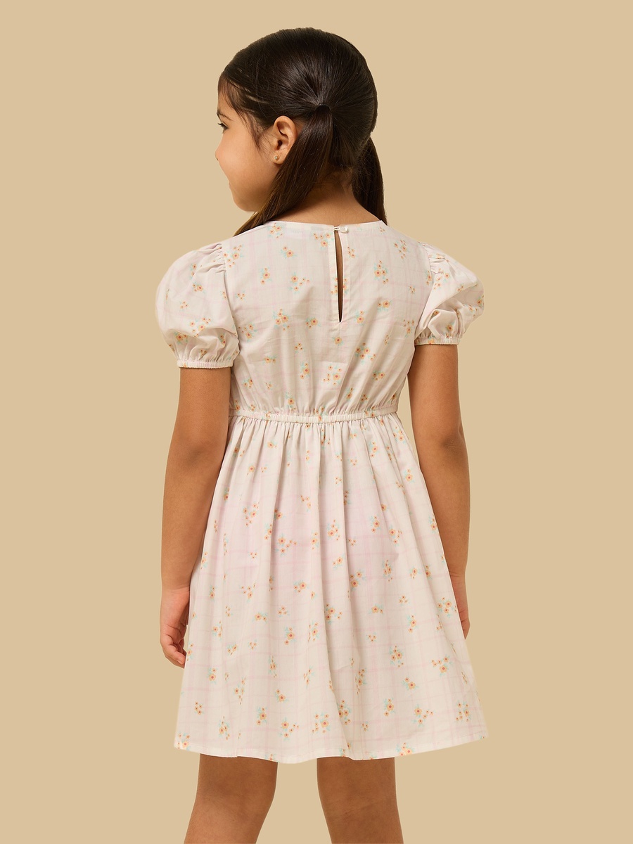 Floral Print Cotton Dress