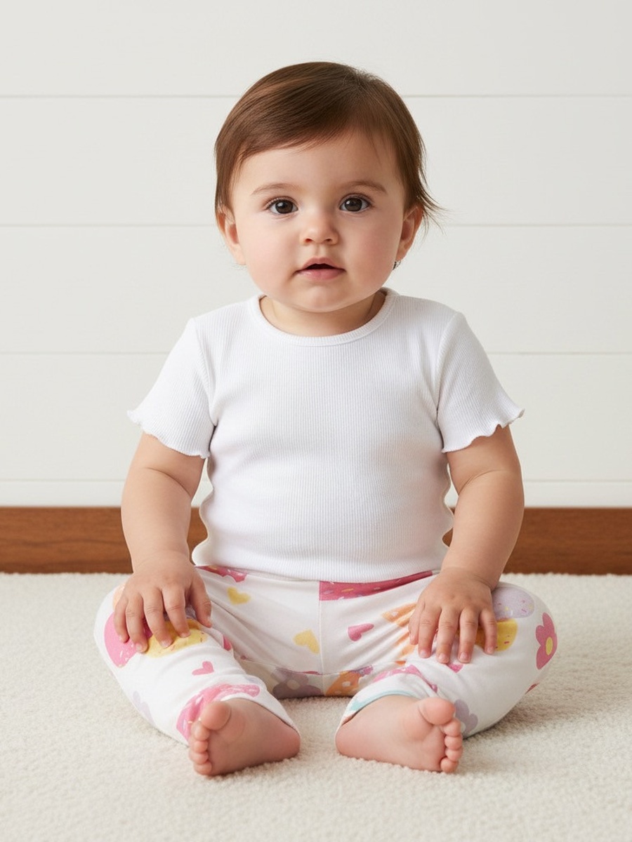 Pack of 3 - Ice Cream Print Leggings