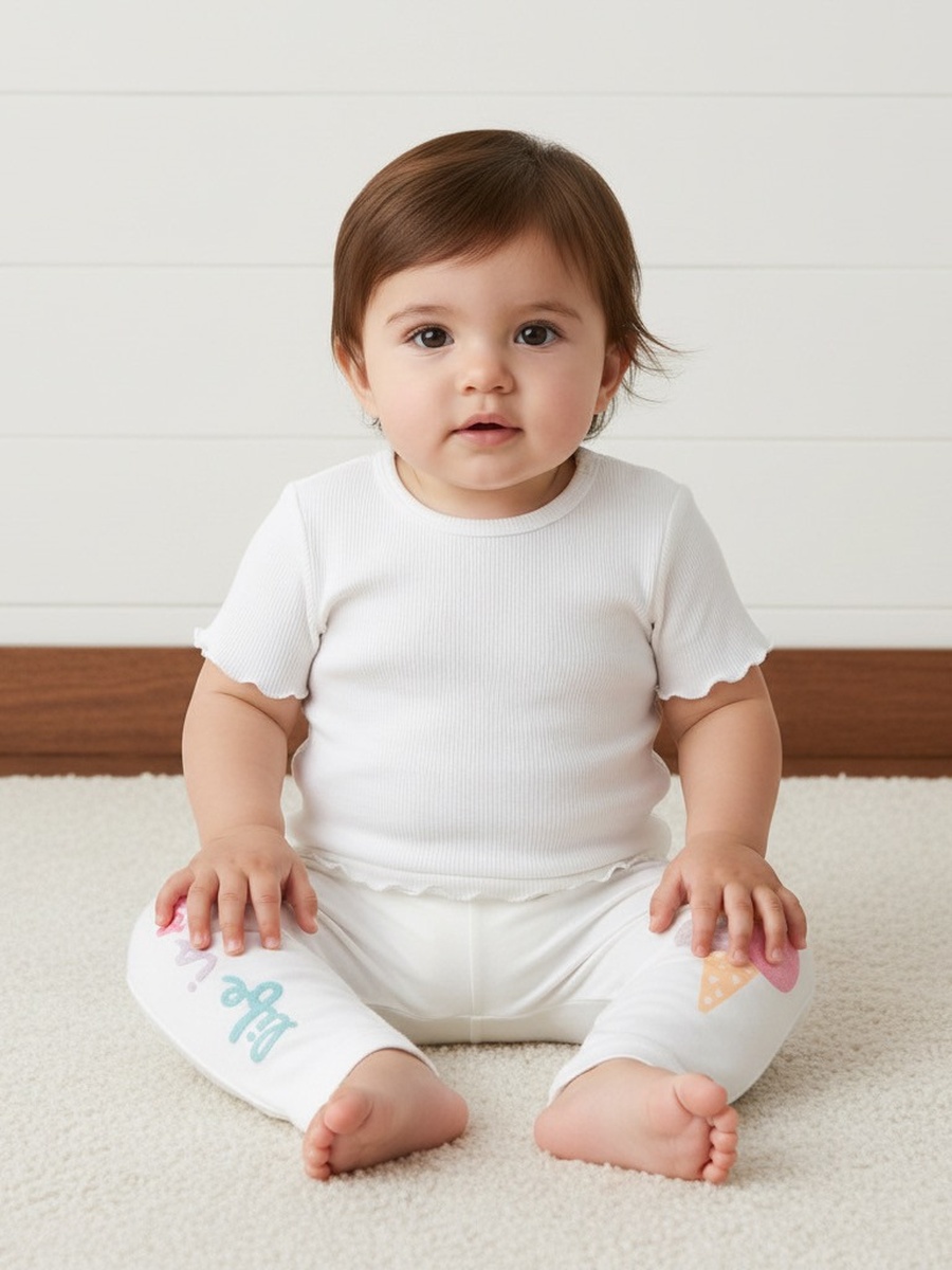 Pack of 3 - Ice Cream Print Leggings