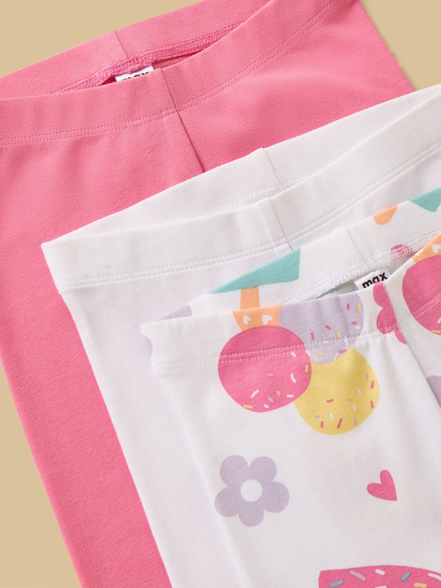 Pack of 3 - Ice Cream Print Leggings