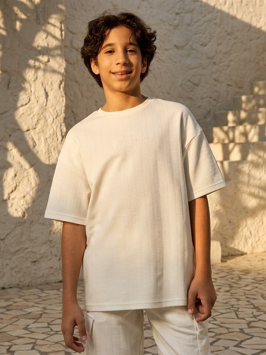 Textured Dobby T-Shirt
