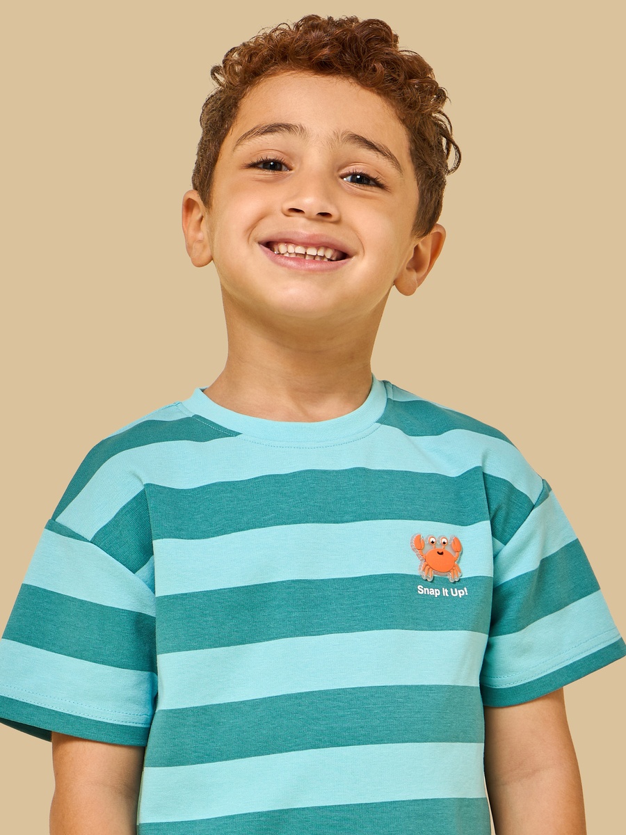 Striped Cotton T-Shirt