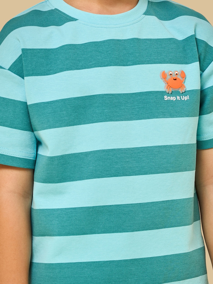 Striped Cotton T-Shirt