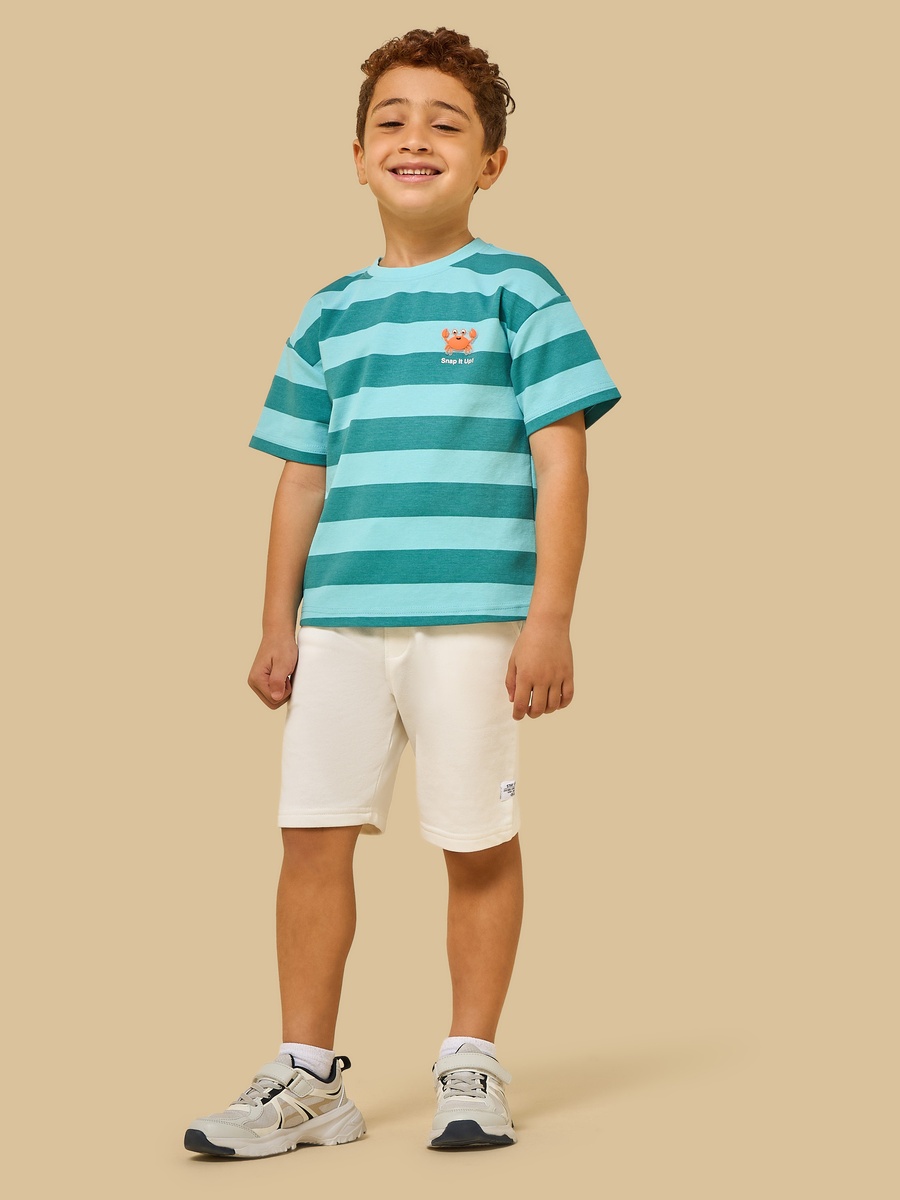 Striped Cotton T-Shirt