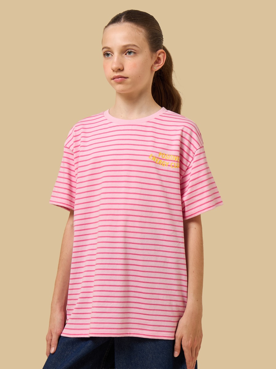 Striped Cotton T-Shirt