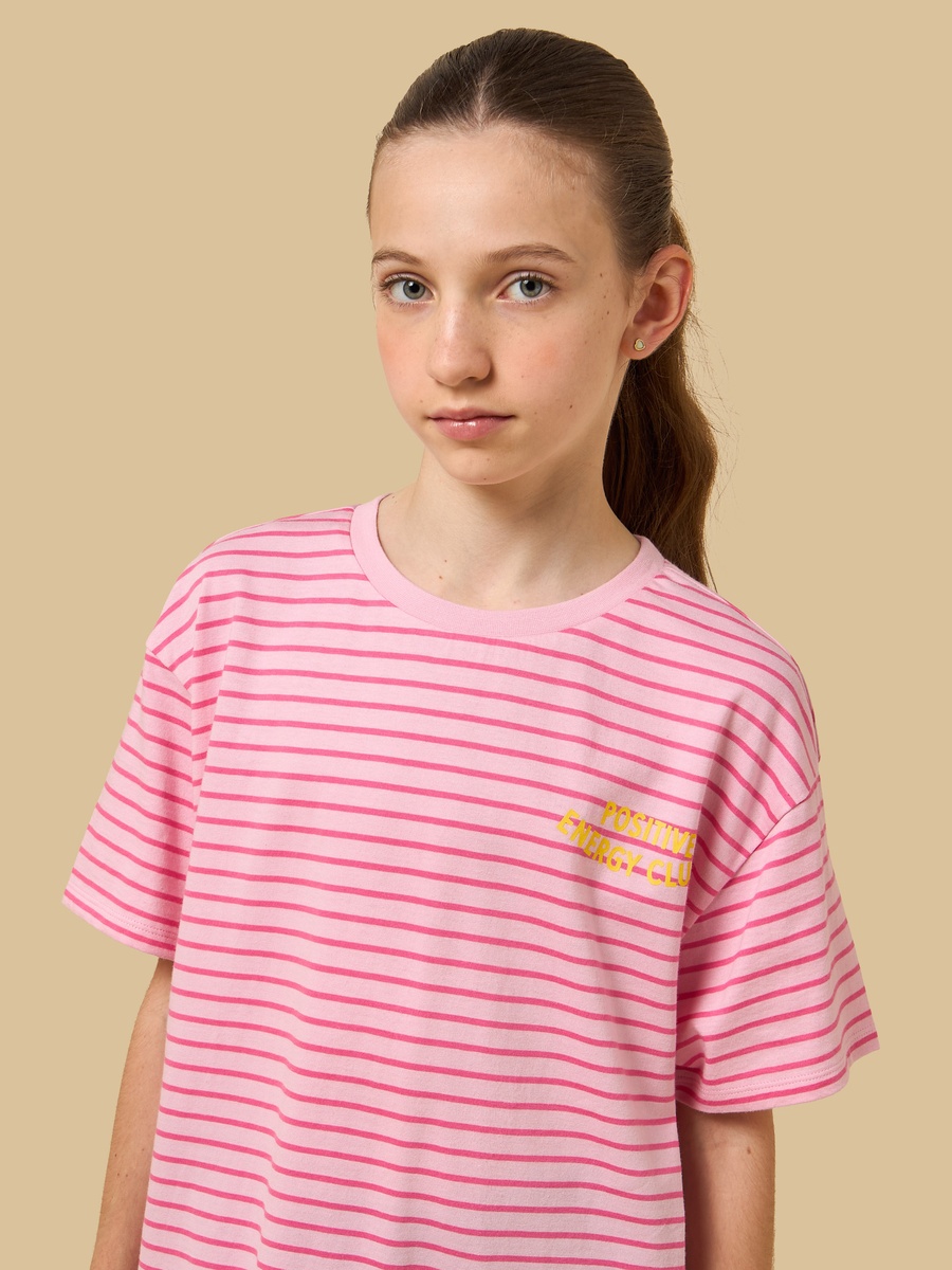 Striped Cotton T-Shirt