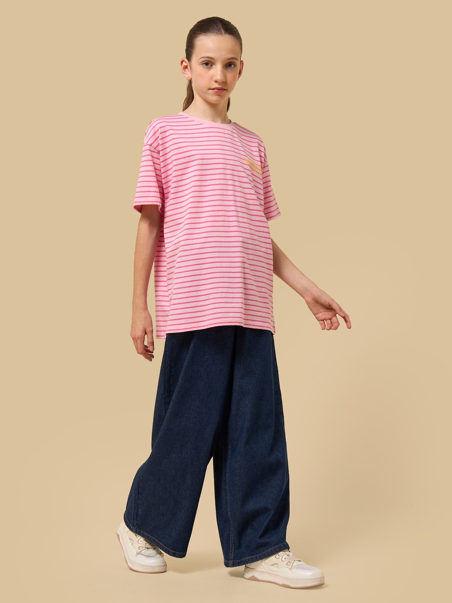 Striped Cotton T-Shirt