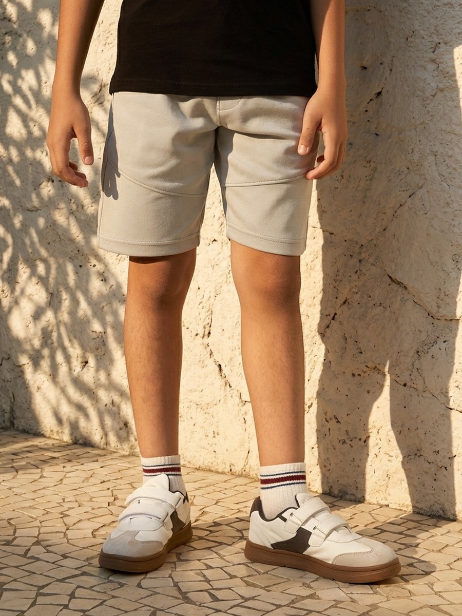 Panelled Athletic Shorts
