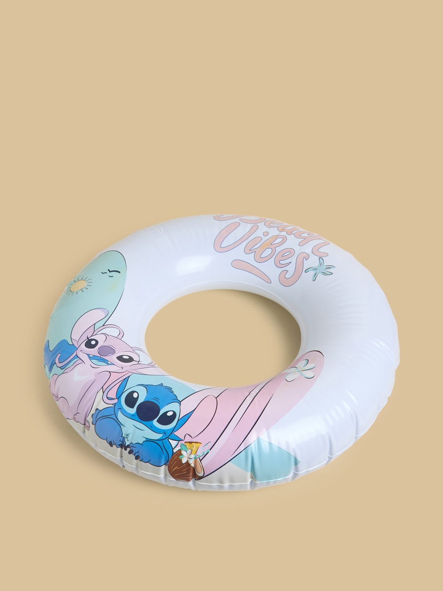 Stitch and Angel Print Swim Ring