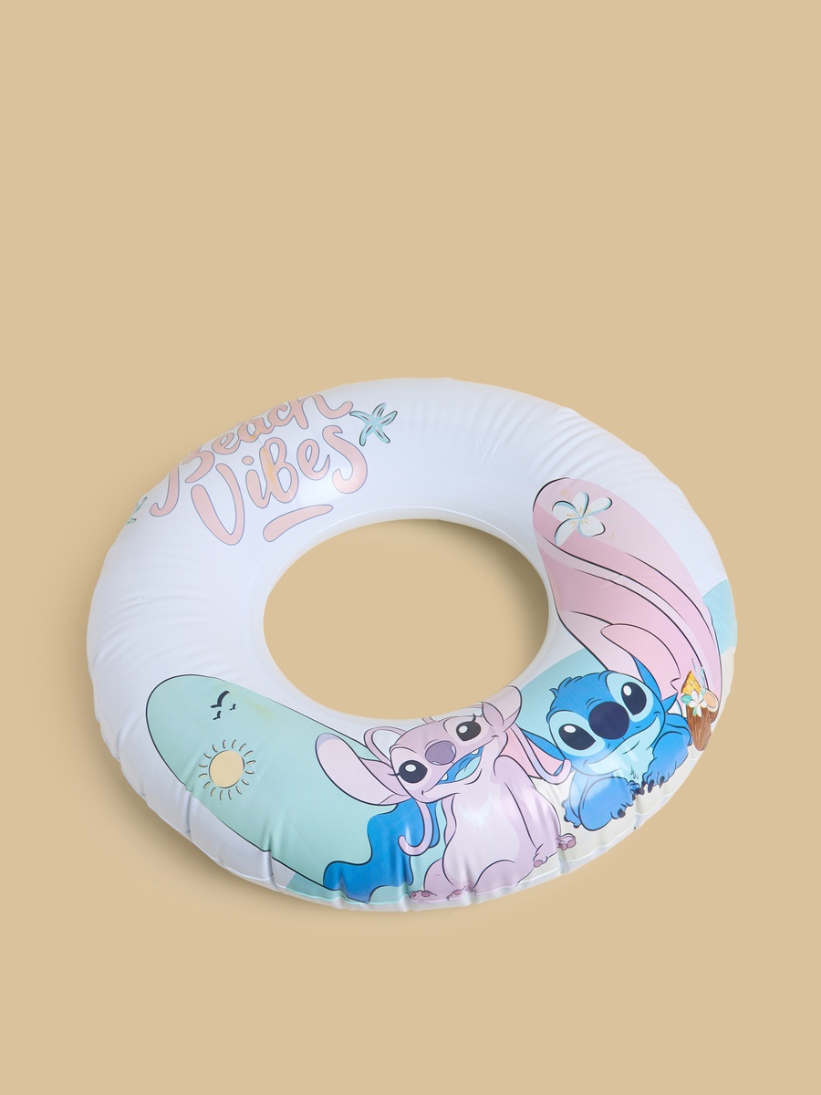 Stitch and Angel Print Swim Ring