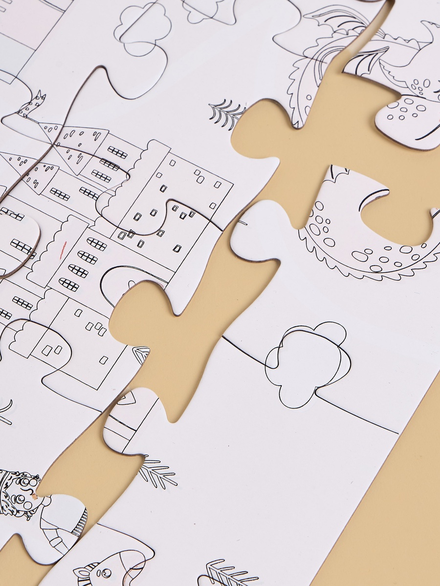 Watercolour Puzzle Book Set