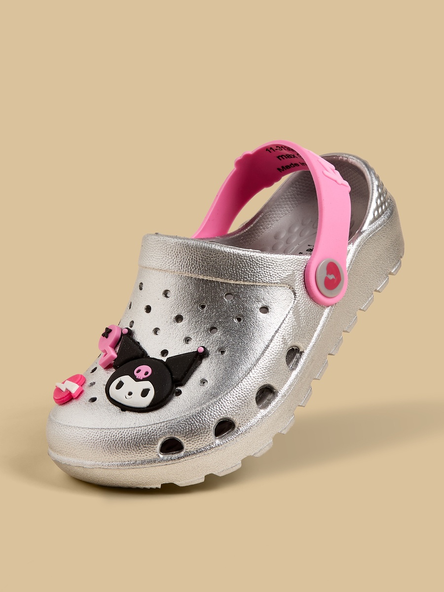 Kuromi Accent Clogs with Backstrap
