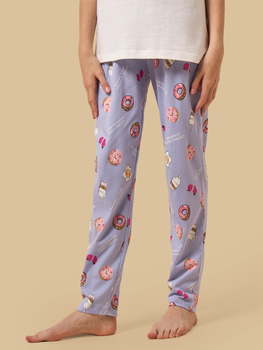 Breakfast Print Pyjama Set