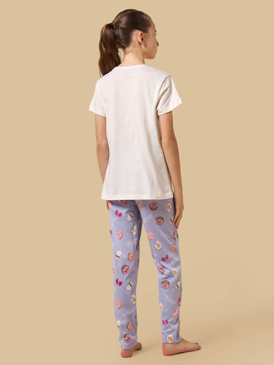 Breakfast Print Pyjama Set