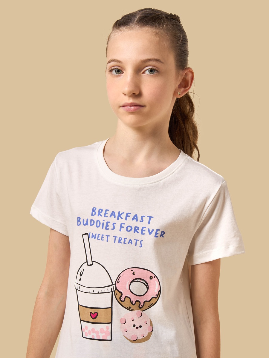 Breakfast Print Pyjama Set