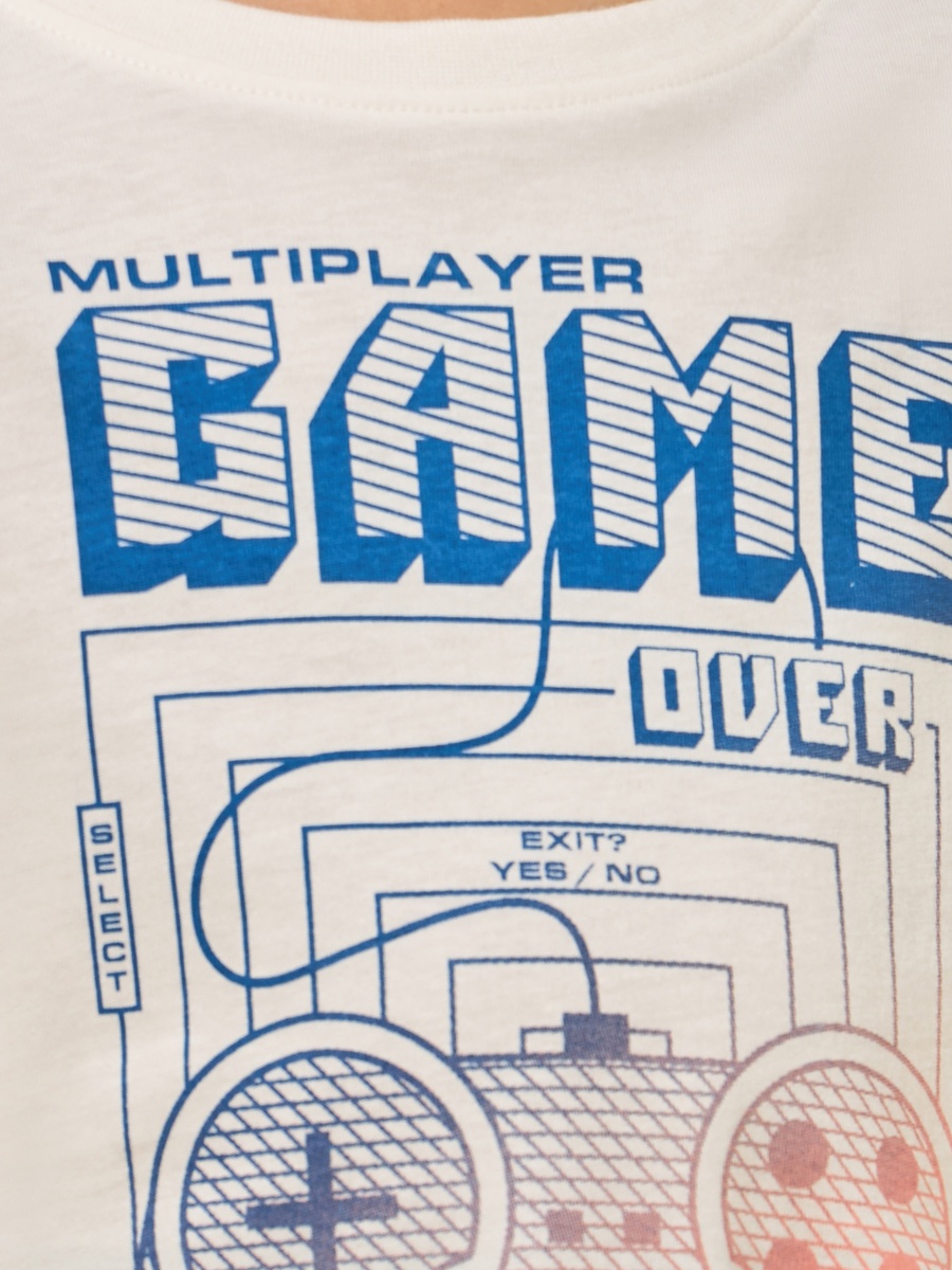 Gamer Print Shorts Set