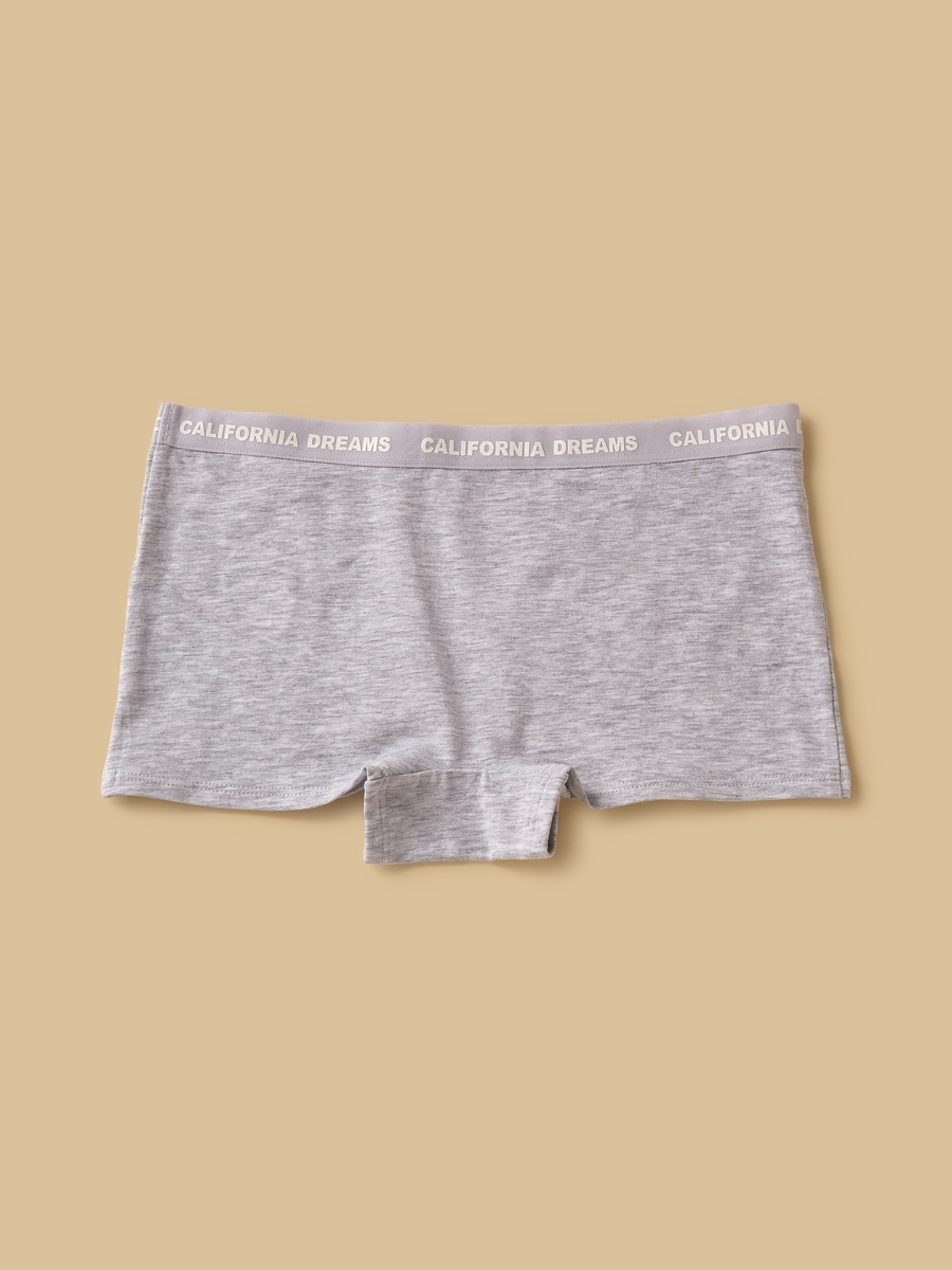 Pack of 5 - Printed Waistband Boyshorts