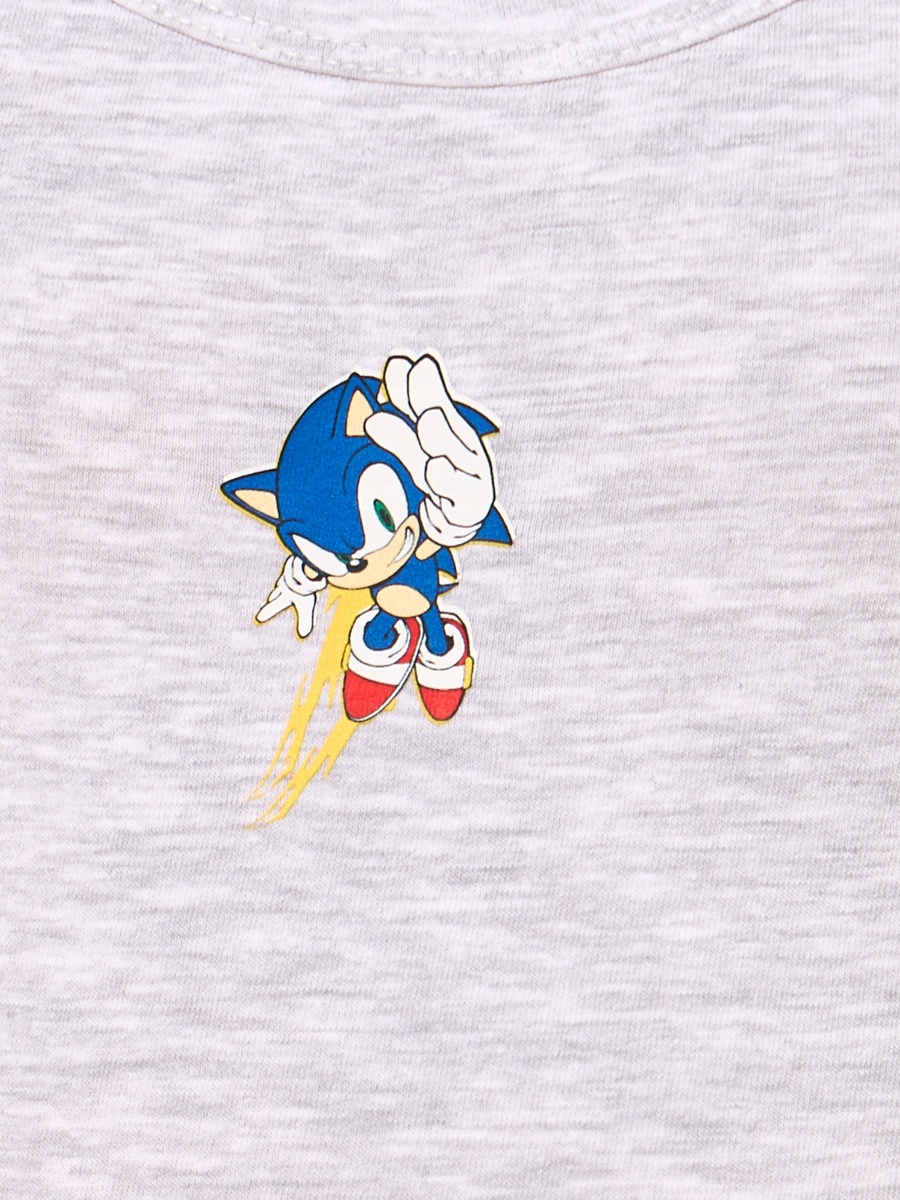 Pack of 2 - Sonic the Hedgehog Print Vest