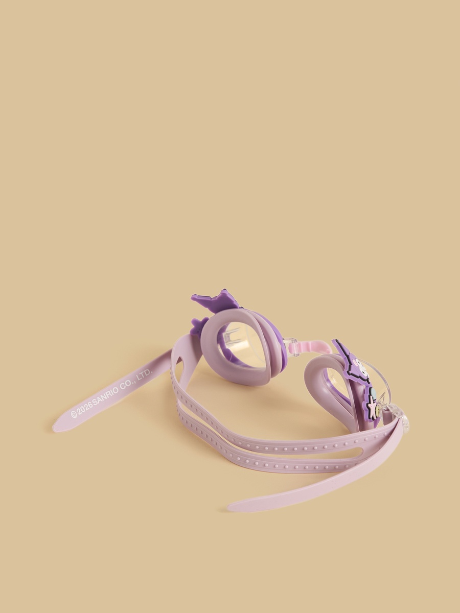 Kuromi Accent Swim Goggles