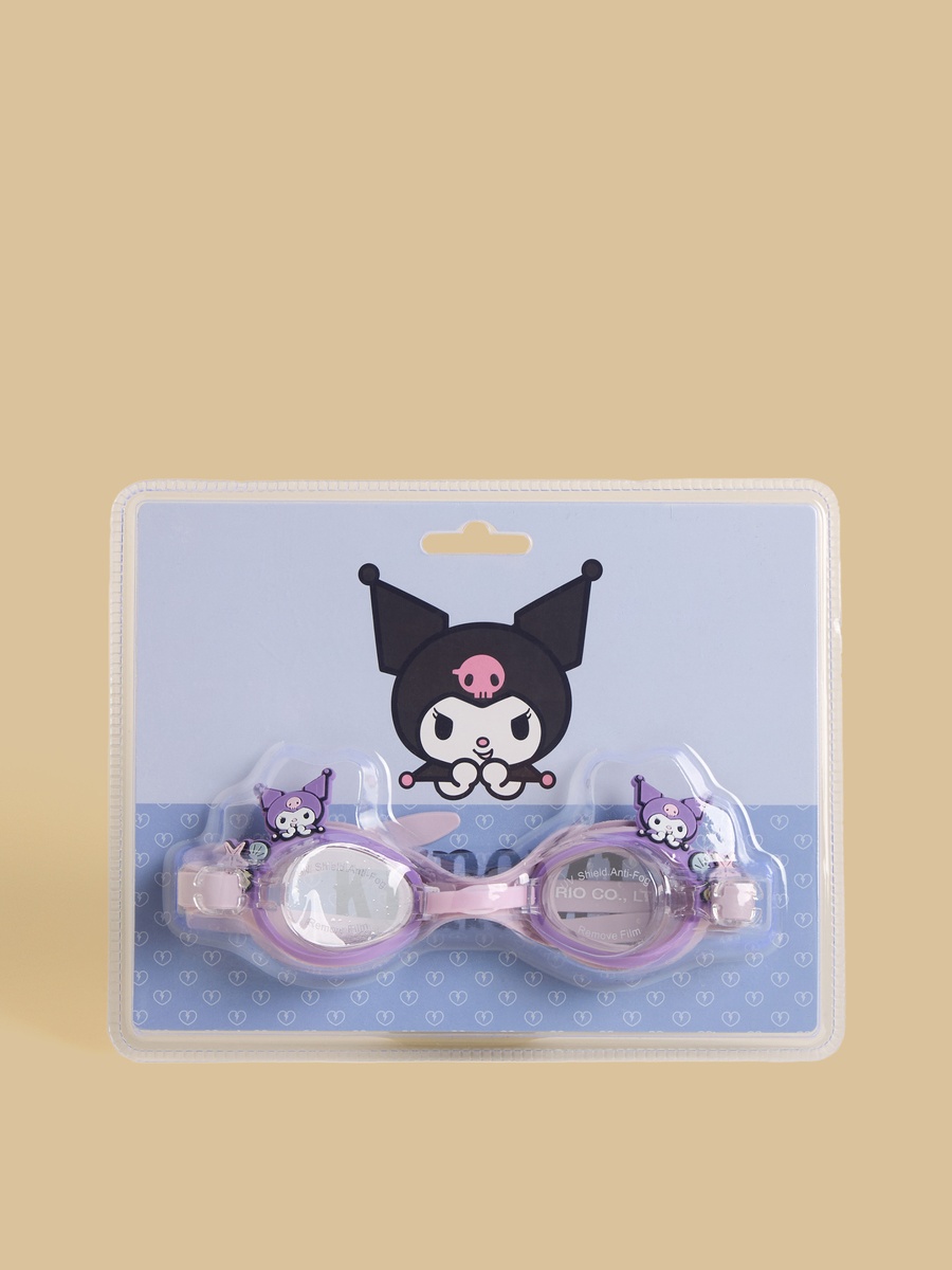 Kuromi Accent Swim Goggles